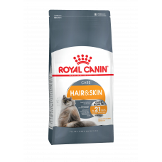 Royal Canin Hair&Skin Care Корм сухой для взрослых кошек для поддержания здоровья кожи и шерсти, 0,4 кг