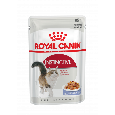 Royal Canin Instinctive Корм консервированный для взрослых кошек в желе, 85г