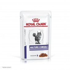 Royal Canin Mature Consult Feline Корм диетический для котов и кошек старше 7 лет, соус, 0,085 кг