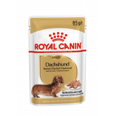 Royal Canin Dachshund Adult Корм для взрослых собак породы Такса старше 10 месяцев в паштете, 85 г