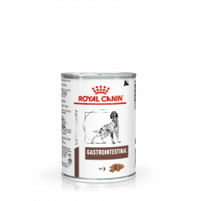 Royal Canin Gastrointestinal Корм консервированный полнорационный диетический для собак, рекомендуемый при расстройствах пищеварения, в реабилитационный период и при истощении, паштет 0,4кг