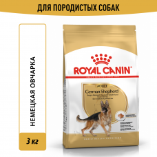Royal Canin German Shepherd Корм сухой для взрослых собак породы Немецкая овчарка от 15 месяцев, 3 кг