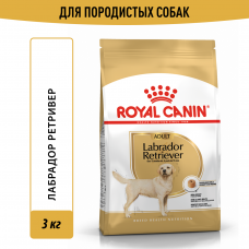 Royal Canin Labrador Retriever Корм сухой для взрослых собак породы Лабрадор Ретривер от 15 месяцев, 3 кг