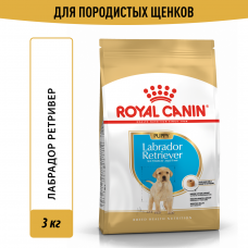 Royal Canin Labrador Retriever Puppy Корм сухой для щенков породы Лабрадор Ретривер от 15 месяцев, 3 кг