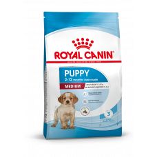 Royal Canin Medium Puppy Корм сухой для щенков средних размеров до 12 месяцев, 3кг