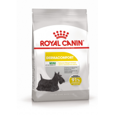 Royal Canin Mini Dermacomfort Корм сухой для взрослых собак мелких размеров при раздражениях и зуде кожи, 1 кг