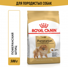 Royal Canin Pomeranian Adult Корм сухой для взрослых собак породы Померанский Шпиц, 0,5 кг