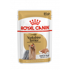 Royal Canin Yorkshire Terrier Adult Корм для взрослых собак породы Йоркширский Терьер от 10 месяцев в паштете, 85 г